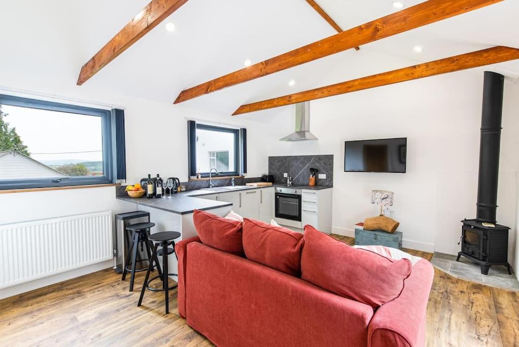 A Cornish Cabin In The Tamar Valley Gunnislake Екстериор снимка